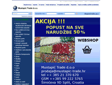 Tablet Screenshot of mustapic-trade.hr